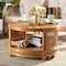 Bali & Pari Louis Modern Bohemian Natural Brown Rattan Coffee Table 239-13590-ZORO - alternate 5